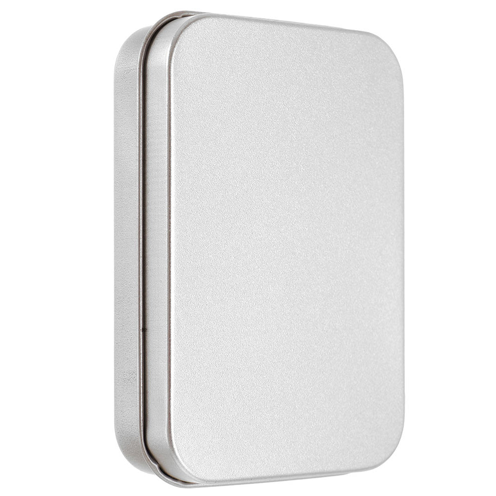 Cutie metalică pătrată – 9x6x2, ideală pentru cadouri